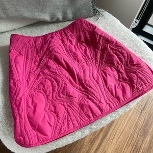 TOPSHOP Quilted Mini Skirt